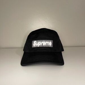 Supreme Reversed Label Camp Cap